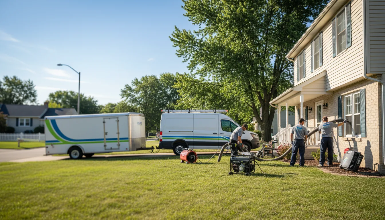 Flooded Basement Restoration And Cleanup With Repair in Moundville, AL near me